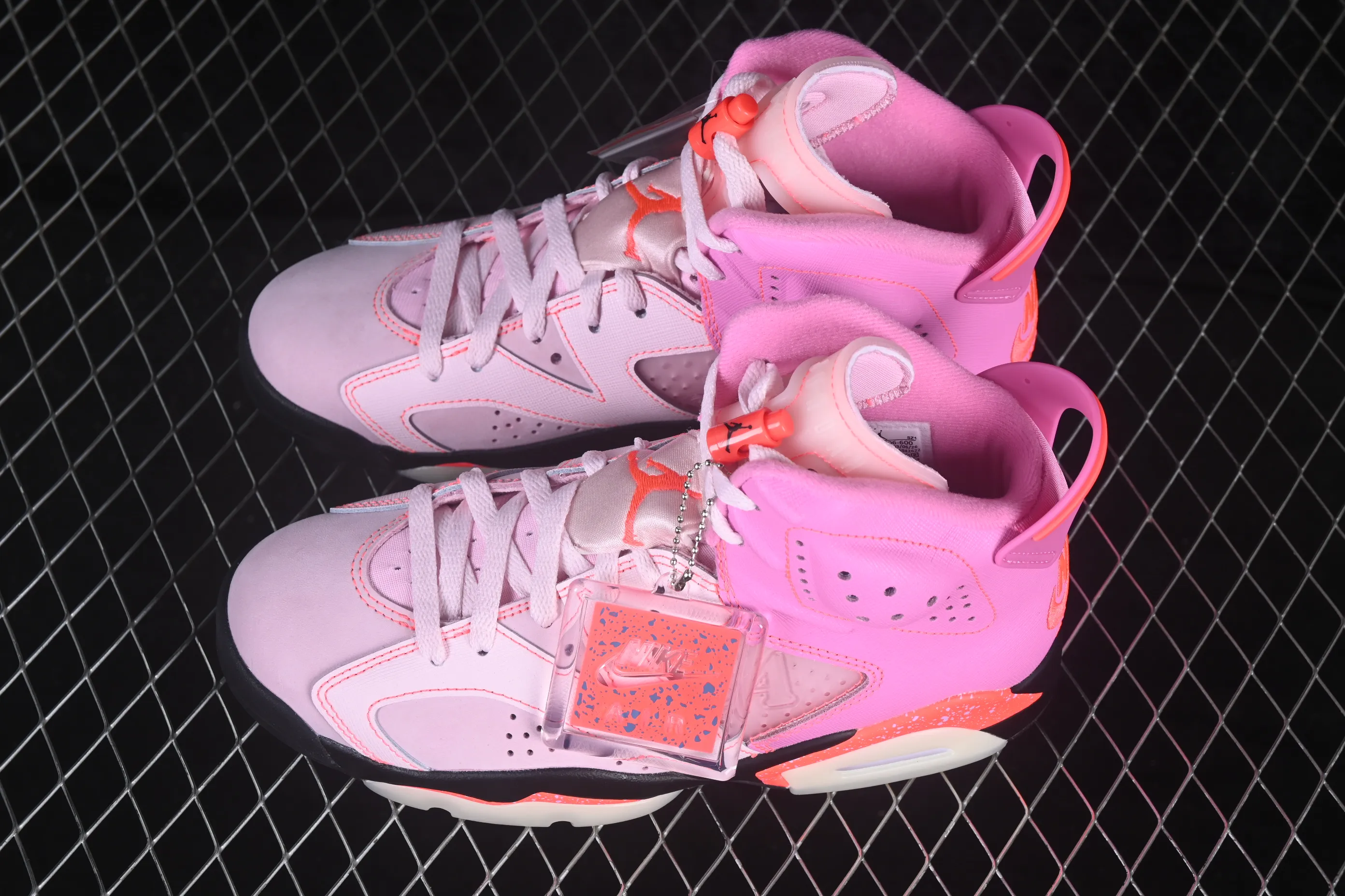 All categories Air Jordan Jordan series basketball shoes Air Jordan 6 OG version Awake NY x Air Jordan 6 "Playful Pink" AJ6 Joe 6 playful pink IQ5706-600